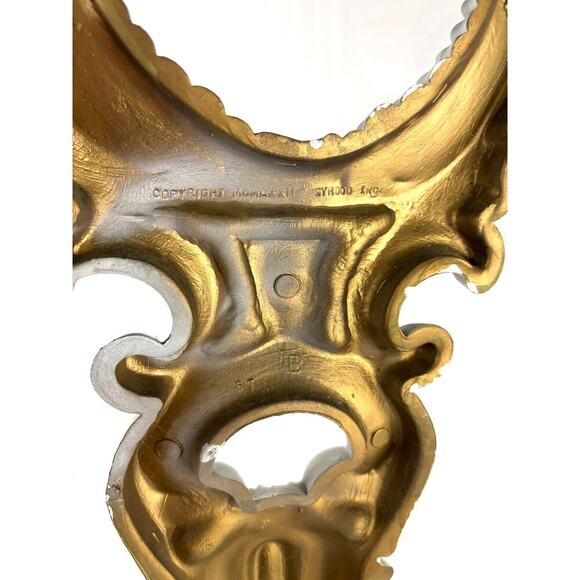 VTG Homco Home Interior Large White Ladle Spoon Wall Plaque Syroco 1970s - Picture 12 of 16